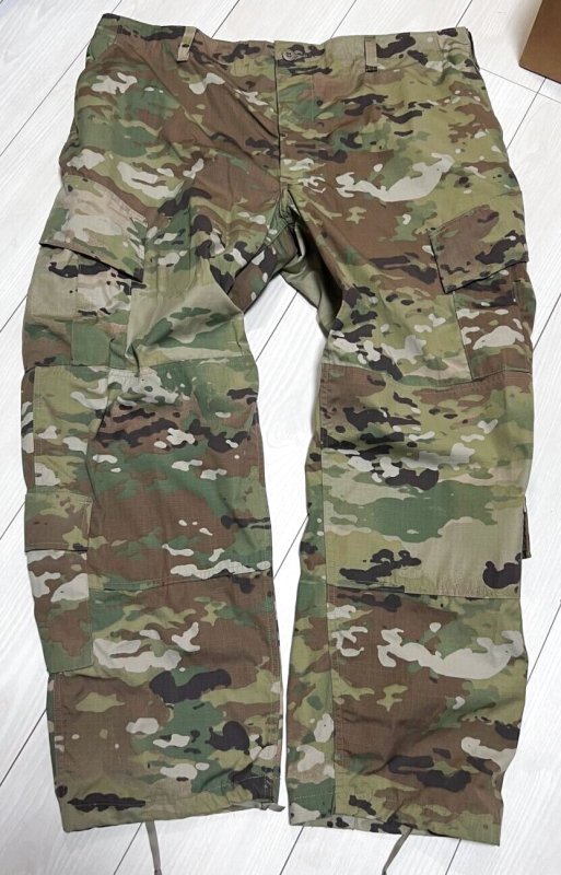 画像1: 米軍実物 スコーピオン マルチカム パンツ　X LARGE-SHORT (1)