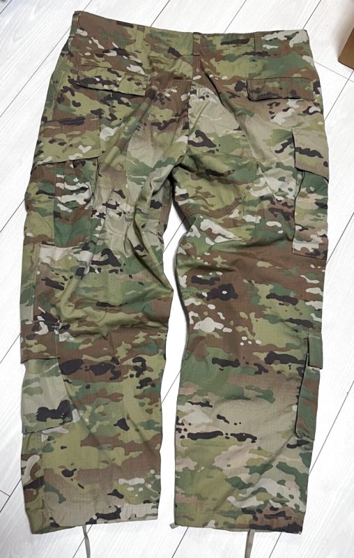 画像2: 米軍実物 スコーピオン マルチカム パンツ　X LARGE-SHORT (2)