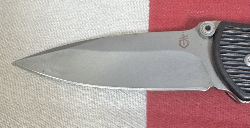 画像2: 米軍放出品 GERBER FAST DRAW FAST フォールディングナイフ  (2)