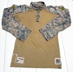 画像1: 米軍実物　FROG　ウッドランドマーパットコンバットシャツ　M-R (1)