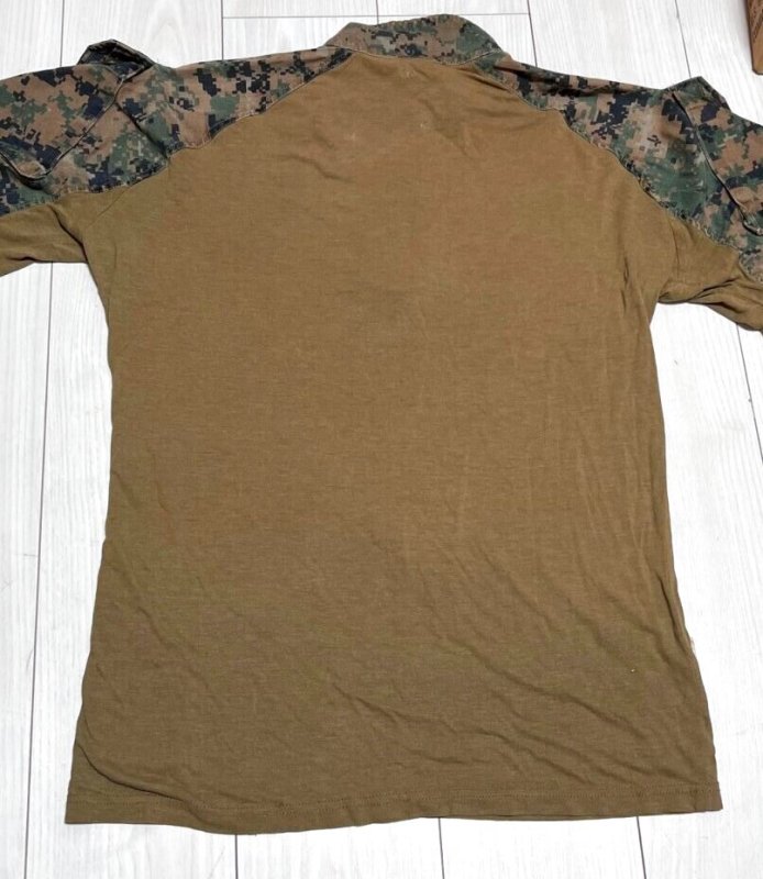 画像5: 米軍実物　FROG　ウッドランドマーパットコンバットシャツ　M-R (5)