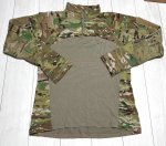 画像1: 米軍実物 MASSIF ADVANCED　1/4　ZIP　コンバットシャツ　 LARGE (1)