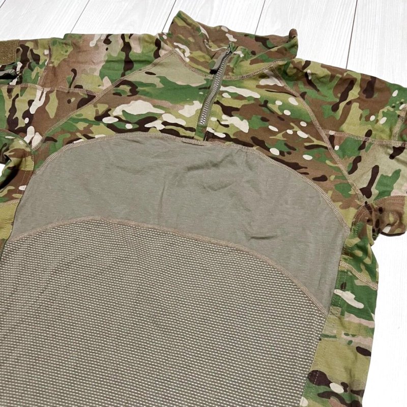 画像2: 米軍実物 MASSIF ADVANCED　1/4　ZIP　コンバットシャツ　 LARGE (2)