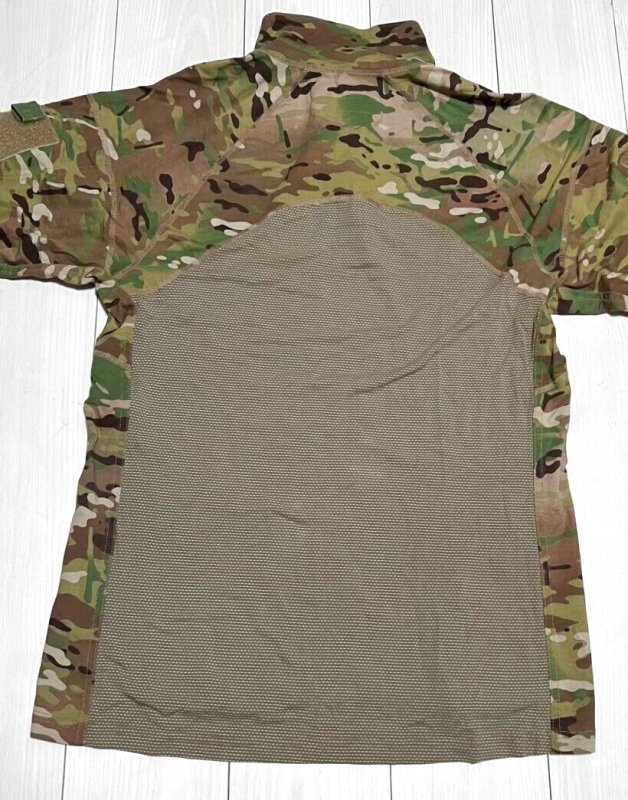 画像5: 米軍実物 MASSIF ADVANCED　1/4　ZIP　コンバットシャツ　 LARGE (5)