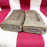 画像2: 米軍実物 MAGPUL PMAG 30 GEN M3 AR-15/M4/M16 30連マガジン   WINDOW 両窓 30rd マグ 5.56mm コヨーテタン　2個セット  (2)