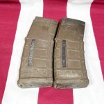 画像4: 米軍実物 MAGPUL PMAG 30 GEN M3 AR-15/M4/M16 30連マガジン   WINDOW 両窓 30rd マグ 5.56mm コヨーテタン　2個セット  (4)