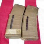 画像2: 米軍実物 MAGPUL PMAG 30 GEN M3 AR-15/M4/M16 30連マガジン   WINDOW 両窓 30rd マグ 5.56mm コヨーテタン　2個セット  (2)