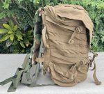 画像3: 米軍海兵隊実物  USMC PACK FILBE  メインパック ハーネス コヨーテ (3)