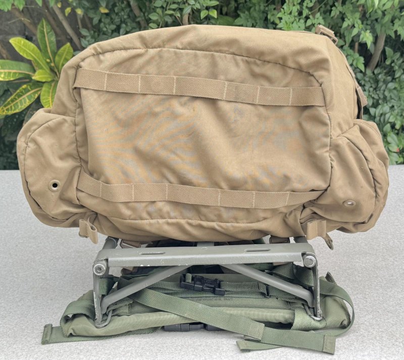 画像5: 米軍海兵隊実物  USMC PACK FILBE  メインパック ハーネス コヨーテ (5)