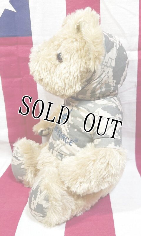 画像2: 米軍放出品 U,S,AIR,FORCE USAF ミリタリーベアー　 (2)