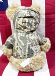 画像3: 米軍放出品 U,S,AIR,FORCE USAF ミリタリーベアー　 (3)