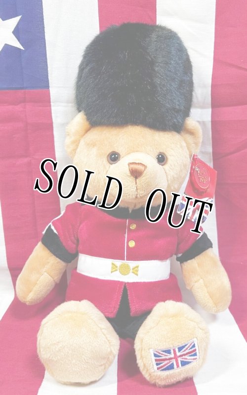 画像1: イギリス 兵隊 ミリタリーベアー　 (1)