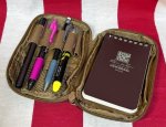 画像3: 米軍放出品　Rite In The Rainメモ帳＆ポーチ　ペンセット (3)