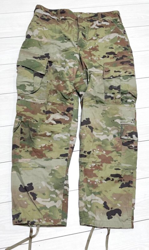 画像1: 米軍実物 スコーピオン マルチカム パンツ　MEDIUM-SHORT (1)