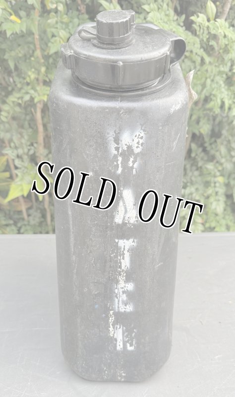 画像10: 米軍実物 WATER タンク　(プラスチック) ブラック (10)