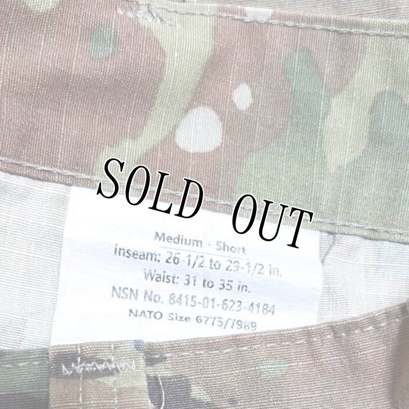 画像5: 米軍実物 スコーピオン マルチカム パンツ　MEDIUM-SHORT (5)