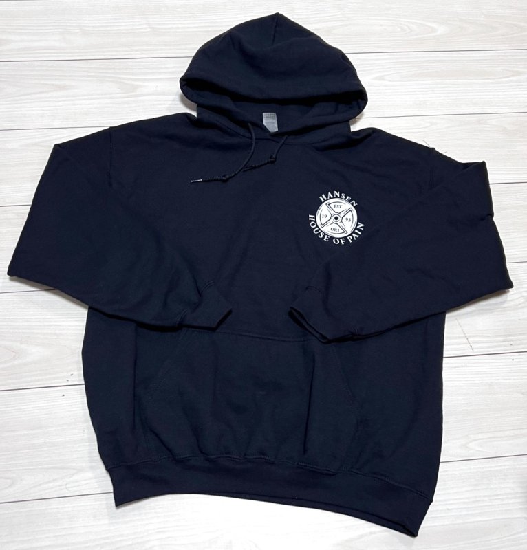 画像1: 米軍放出品 HANSEN HOUSE OF PAIN　 スウェットパーカー LARGE　 (1)