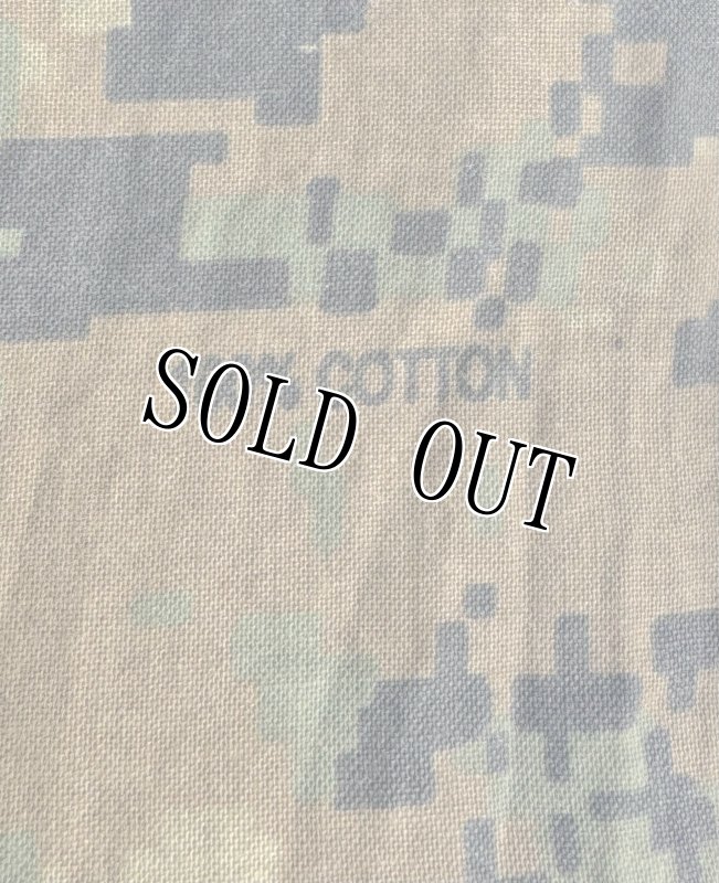 画像3: 米軍実物 ウッドランド ピクセル コットン バンダナ ハンカチ (3)