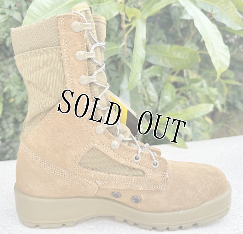 画像6: 米海兵隊実物 Belleville デザートマーパット コンバットブーツ 550ST 8.5 W (6)