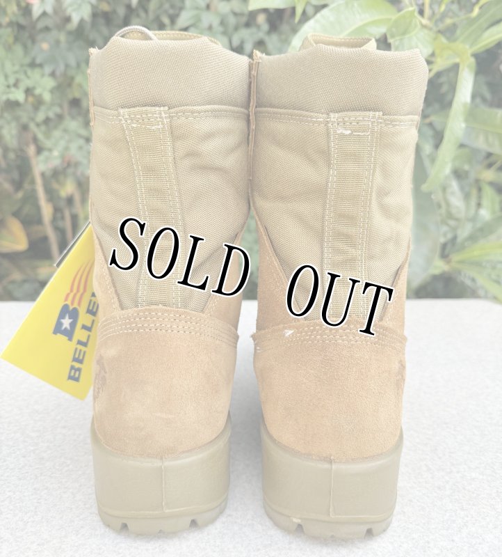 画像3: 米海兵隊実物 Belleville デザートマーパット コンバットブーツ 550ST 8.5 W (3)