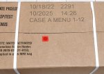 画像2: 米軍実物 2025年10月検【アメリカル】MREレーション非常食/戦闘食 MENU-A (2)