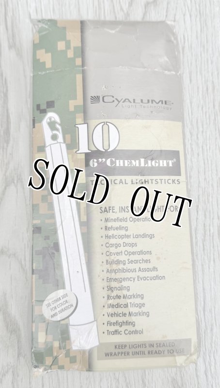 画像4: 米軍実物 CYALUME CHEMLIGHT 6-inch  INFRA-RED/IR サイリウム ライトスティック (4)