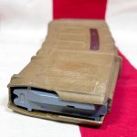 画像4: 米軍実物 MAGPUL  PMAG 30 GEN M3 AR-15/M4/M16 30連マガジン  WINDOW 両窓 30rd マグ 5.56mm コヨーテタン (4)