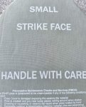 画像3: 米軍実物 STRIKE FACE E-SAPI 7.62mm   アーマープレート SMALL (3)