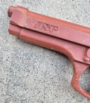 画像8: 米軍実物 ASP 7301　Red Training Gun BER　92/ (8)