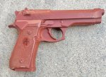 画像2: 米軍実物 ASP 7301　Red Training Gun BER　92/ (2)