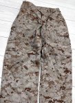 画像2: 米軍実物 USMC デザートマーパットパンツ　SMALL-SHORT (2)