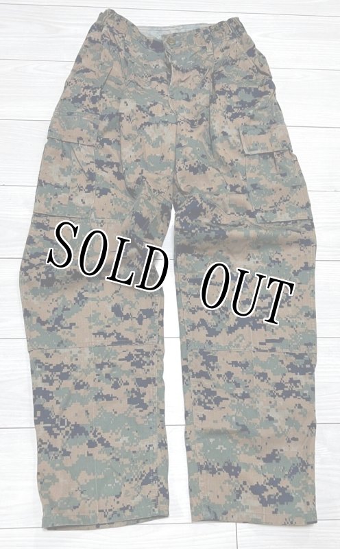 画像1: 海兵隊実物 USMC　ウッドマーパットパンツ　SMALL-SHORT (1)