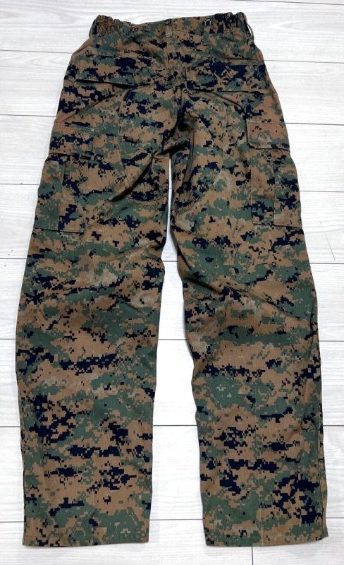 画像2: 海兵隊実物 USMC　ウッドマーパットパンツ　SMALL-SHORT (2)