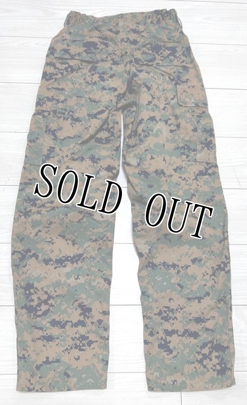 画像2: 海兵隊実物 USMC　ウッドマーパットパンツ　SMALL-SHORT (2)