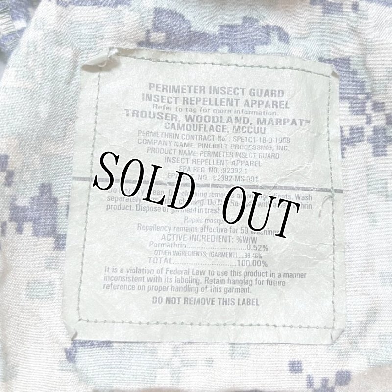 画像4: 海兵隊実物 USMC　ウッドマーパットパンツ　SMALL-SHORT (4)