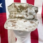 画像1: 米軍実物 USMC　デザートマーパット　CAP　MEDIUM (1)