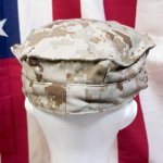 画像3: 米軍実物 USMC　デザートマーパット　CAP　MEDIUM (3)