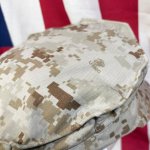 画像4: 米軍実物 USMC　デザートマーパット　CAP　MEDIUM (4)