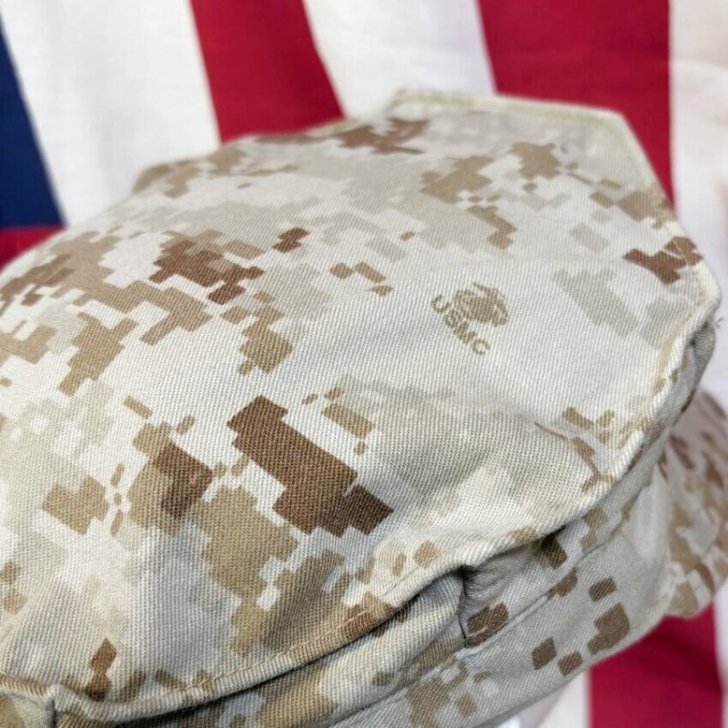 画像4: 米軍実物 USMC　デザートマーパット　CAP　MEDIUM (4)