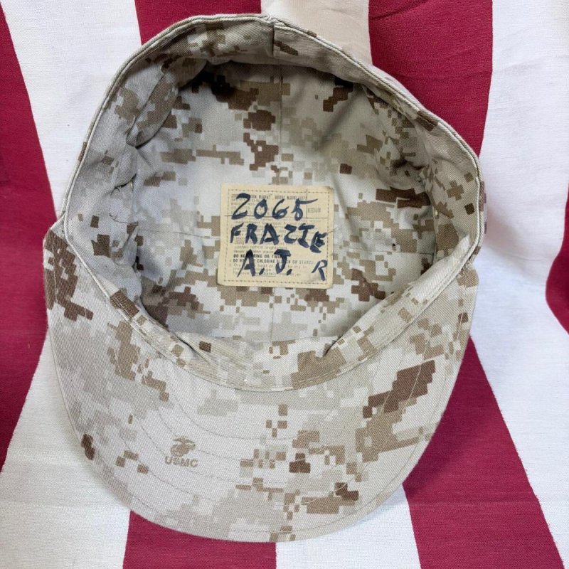 画像5: 米軍実物 USMC　デザートマーパット　CAP　MEDIUM (5)