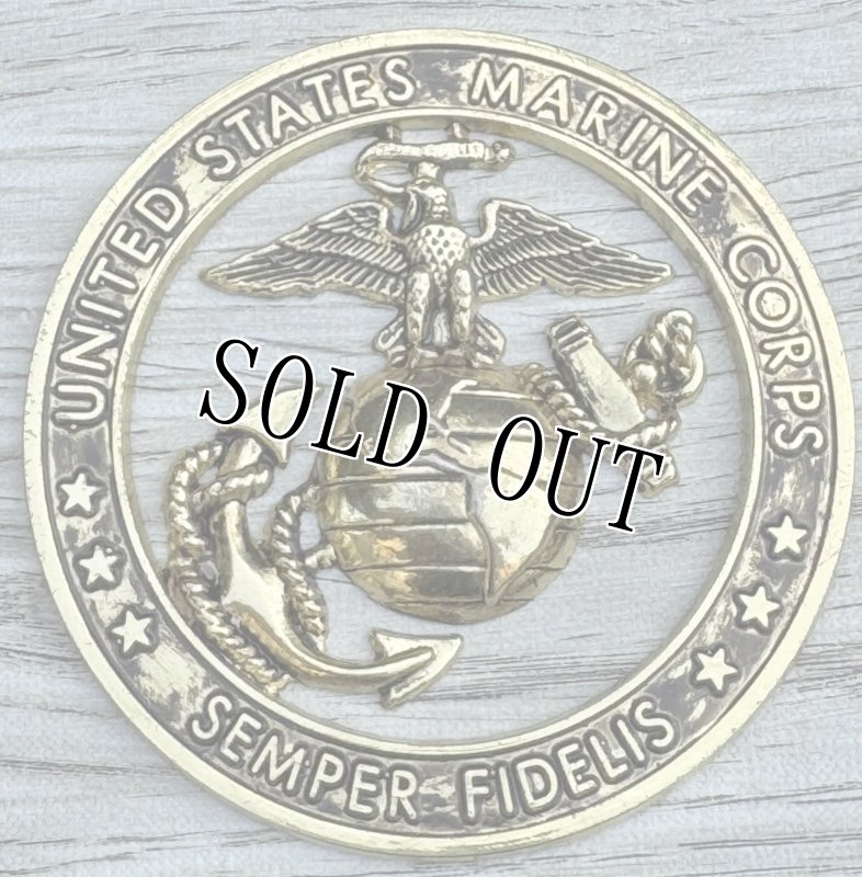 画像3: 米軍放出品 海兵隊 カー エンブレム   (3)