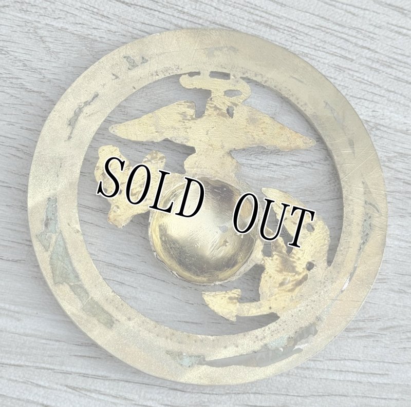 画像2: 米軍放出品 海兵隊 カー エンブレム   (2)