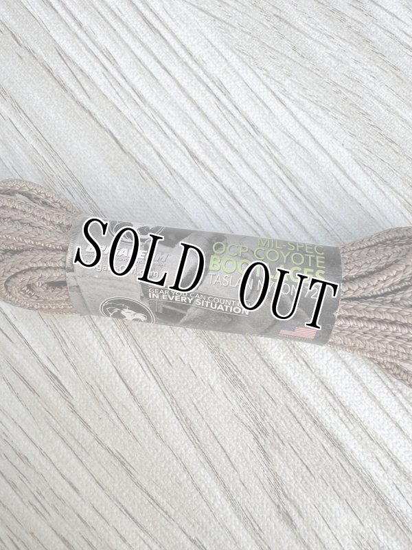 画像4: 米軍放出品 BRIGARDEON BOOT LACES 72 TAN (4)