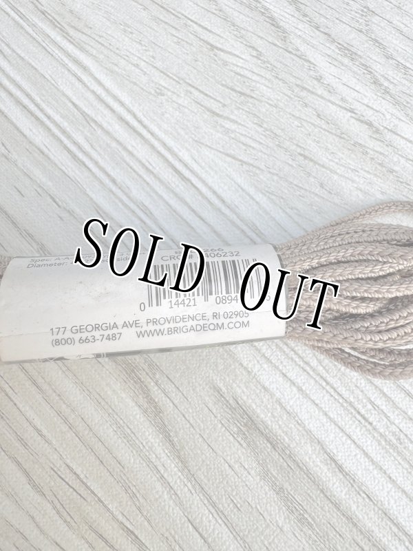 画像2: 米軍放出品 BRIGARDEON BOOT LACES 72 TAN (2)