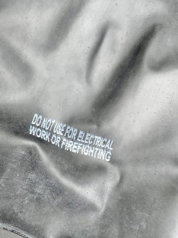 画像4: 米軍実物 科学防護服 ケミカル グローブ　LARGE (4)