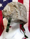 画像6: 米軍海兵隊実物 USMC  LWH ライトウェイトヘルメット　 ウッドランドマーパット・デザート　リバーシブルヘルメットカバー (6)