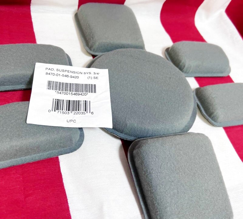 画像1: 米軍実物 ACH/MICH　PAD HELMET 　ヘルメットパッドセット (1)