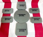 画像1: 米軍実物 ACH/MICH　PAD HELMET 　ヘルメットパッドセット (1)