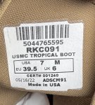 画像6: 新型 !!米海兵隊実物 Rocky USMC Tropical Boot 7 M (6)
