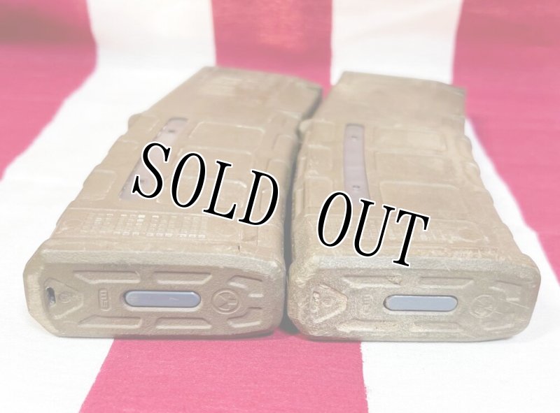 画像3: 米軍実物 MAGPUL PMAG 30 GEN M3 AR-15/M4/M16 30連マガジン   WINDOW 両窓 30rd マグ 5.56mm コヨーテタン　2個セット  (3)